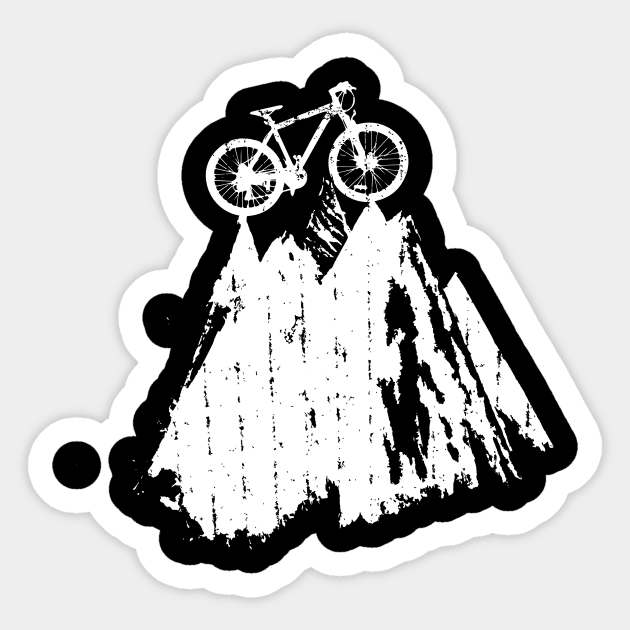 Mountain Bike - Retro Vintage Gift Sticker by Kater Karl